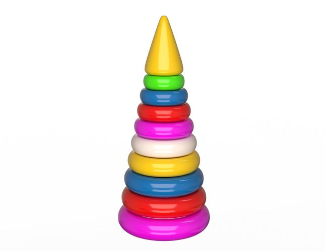 Stacking Toy 3D Print 498782