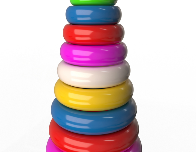 Stacking Toy 3D Print 498784