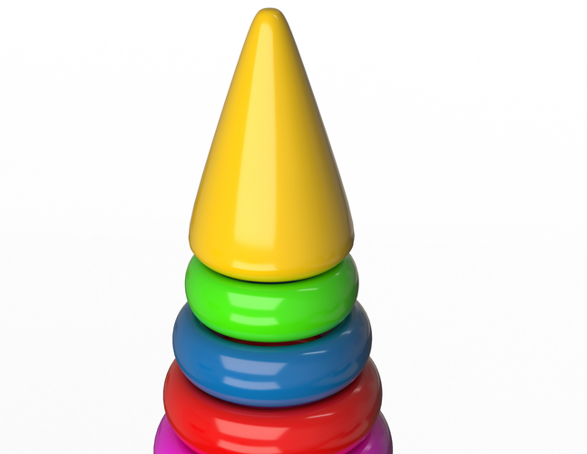 Stacking Toy 3D Print 498786