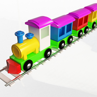 Small Train Toy for Child 3D Printing 498833