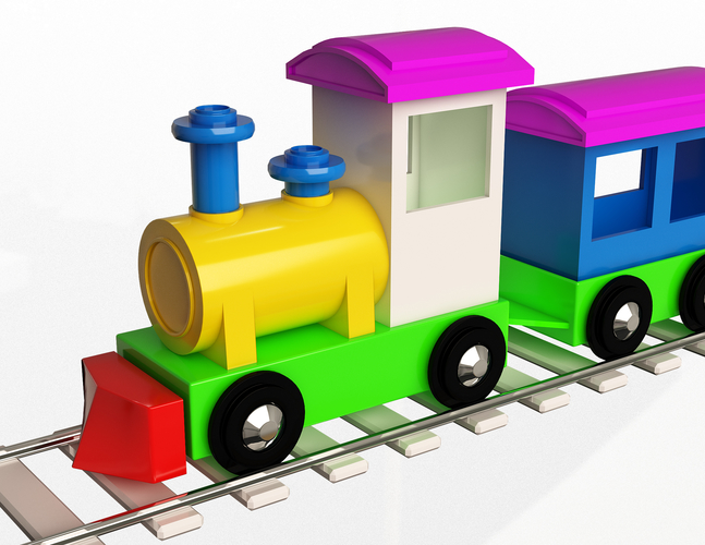 Train Toy for Child 3D Print 498835