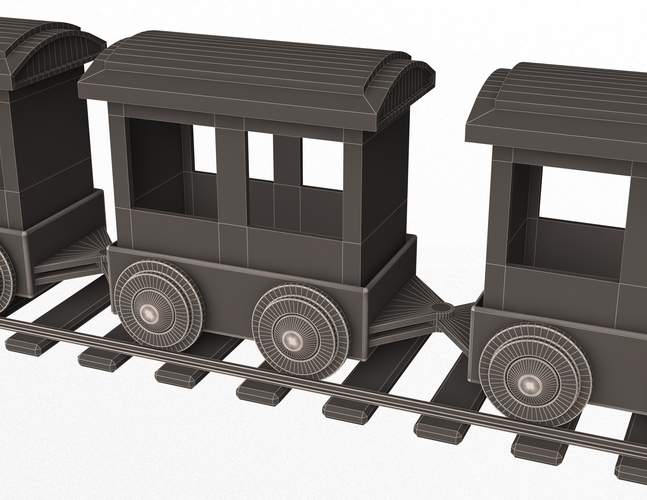 Train Toy for Child 3D Print 498842