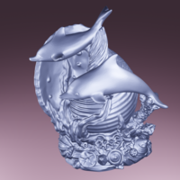 Dauphin coquillage  - Thumbnail 1