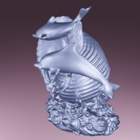 Dauphin coquillage  - Thumbnail 2