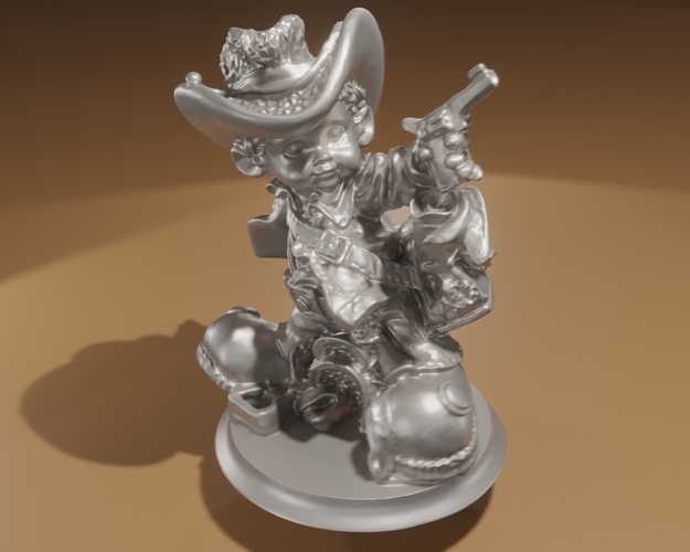 Cowboy 3D Print 499015