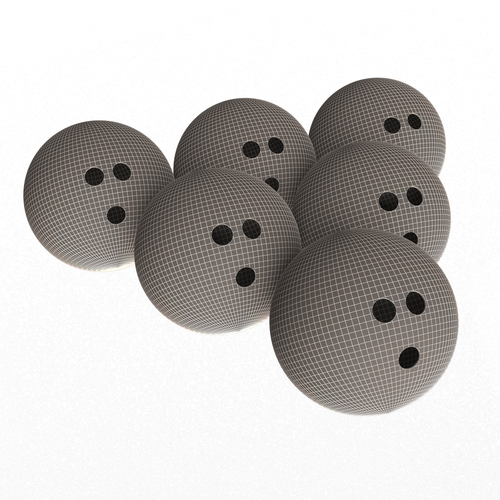 Bowling Ball Set 3D Print 499026