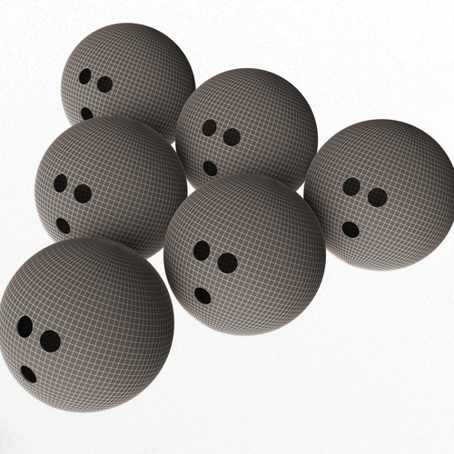 Bowling Ball Set 3D Print 499030