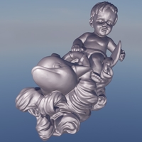 Dolphin and child - Thumbnail 5