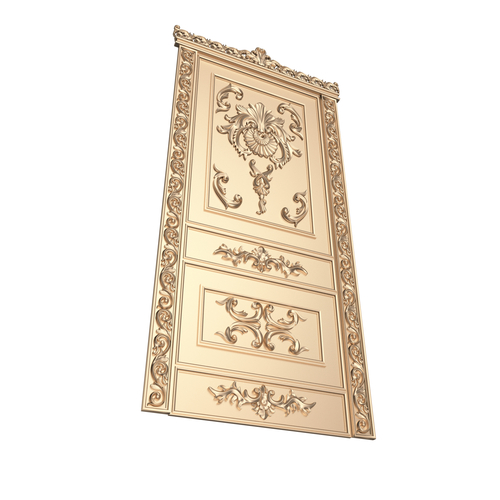 Carved Door Classic 02 3D Print 499080