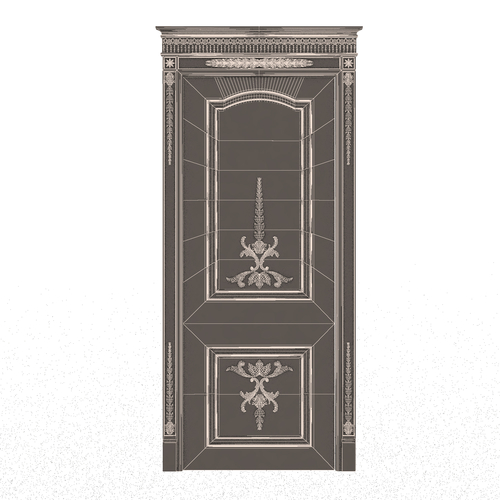 Carved Door Classic 03 3D Print 499103