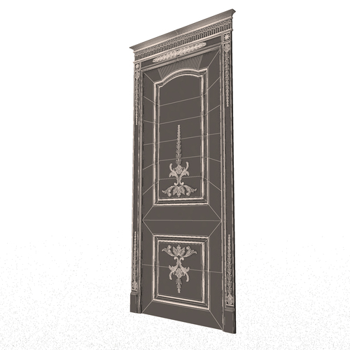 Carved Door Classic 03 3D Print 499105