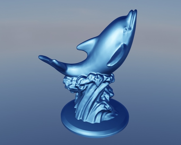 dolphin wave  3D Print 499151