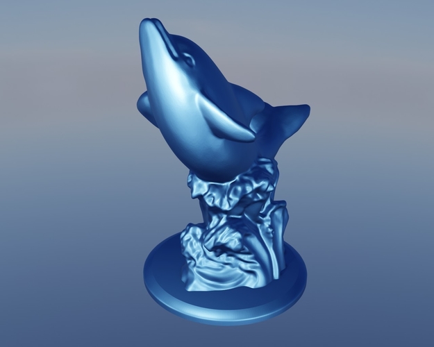 dolphin wave  3D Print 499152