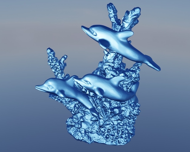 Dolphin corail 3D Print 499158