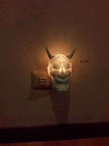 Hannya 般諾鬼頭燈罩 3D Print 49916