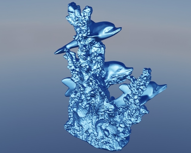 Dolphin corail 3D Print 499161