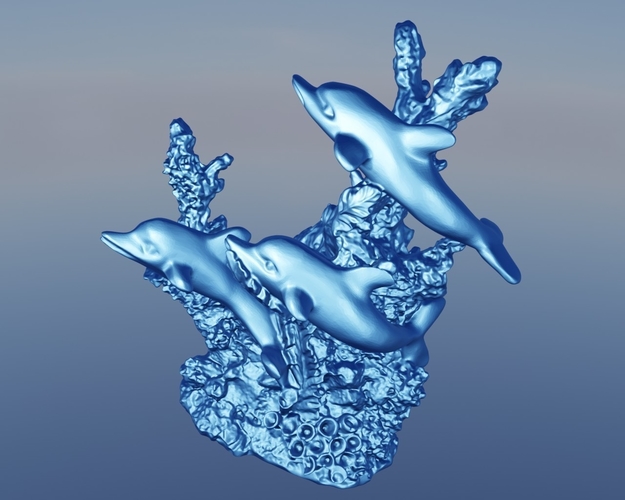 Dolphin corail 3D Print 499162