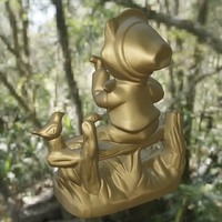 Flute boy and animals - Thumbnail 3