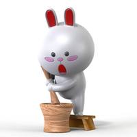 Small Moon_Festival_Special-Rabbit 3D Printing 49923