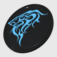 Lion Key Ring Fob - Thumbnail 2