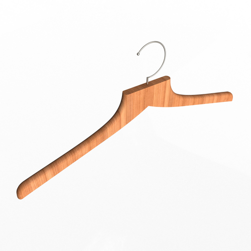 Clothes Hanger 02 3D Print 499302