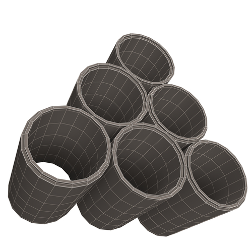 Concrete Pipe 3D Print 499326