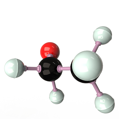 Ethanol Molecule 3D Print 499446