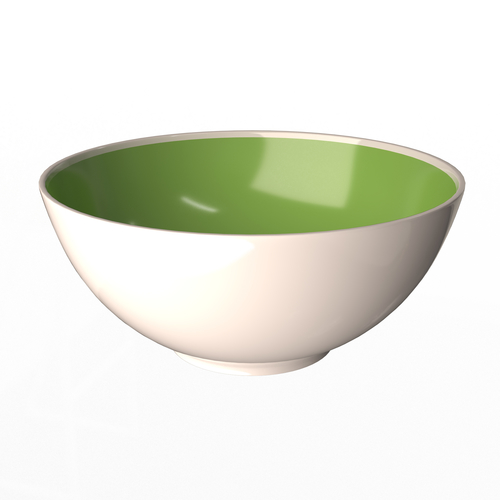 Green and White Cereal Bowl 3D Print 499525