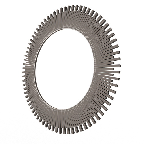 Round Mirror 04 3D Print 499636