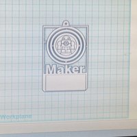 Maker Customizable Badge w/ Gimbal - Thumbnail 2