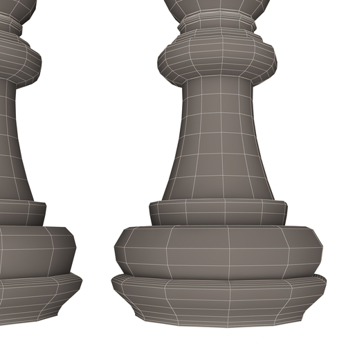 3D Wooden Chess Bishop 3D Print 499694