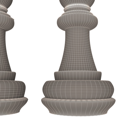 3D Wooden Chess Bishop 3D Print 499700