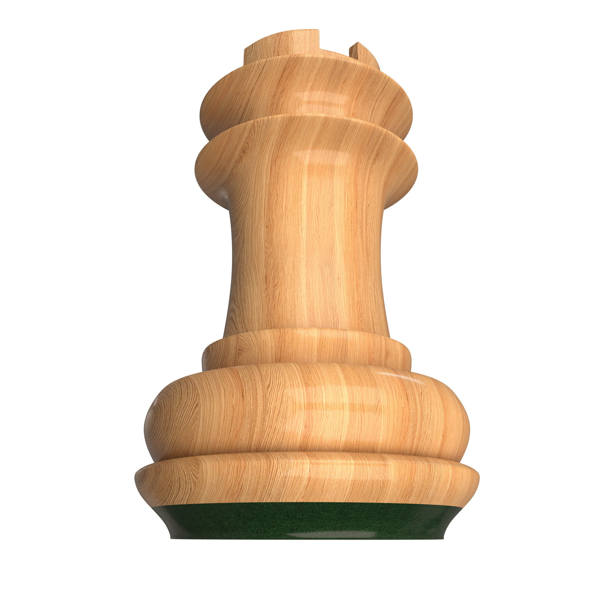 Rook Chess Piece #1 Wood Print by Ktsdesign - Science Photo Gallery
