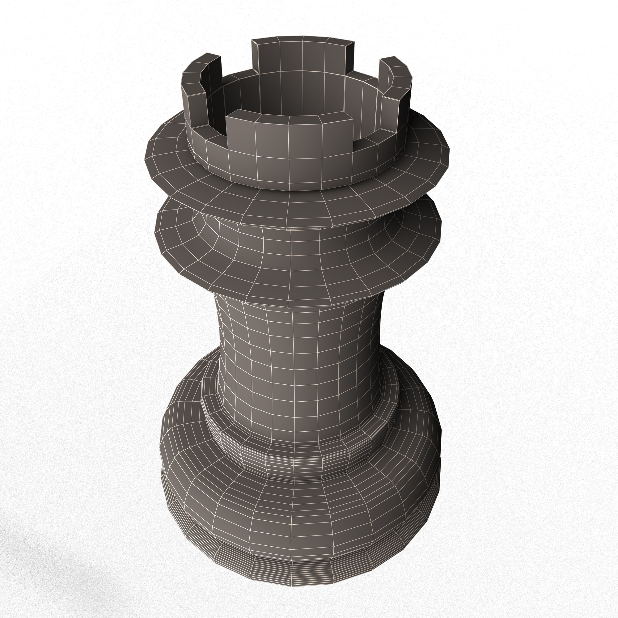 Rook Chess - 3d printable model | 3D model