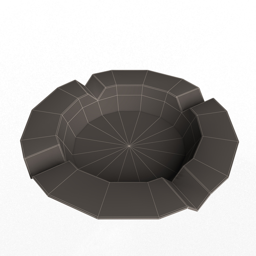 Ashtray 02 3D Print 499801