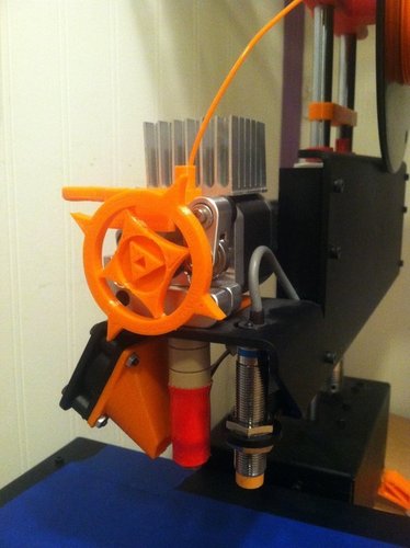 Printrbot Simple Metal Triforce Feedwheel 3D Print 49986