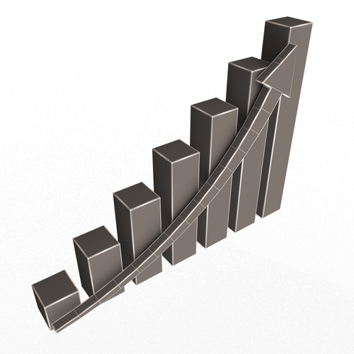 Bar Chart 3D Print 499878