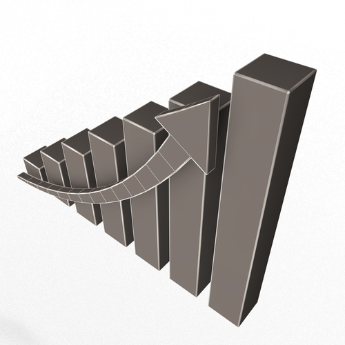 Bar Chart 3D Print 499879