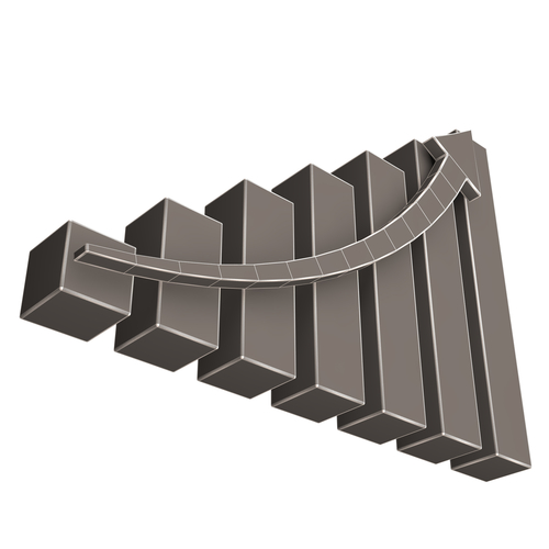 Bar Chart 3D Print 499880