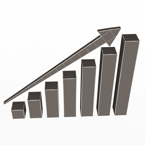 Bar Chart 02 3D Print 499892