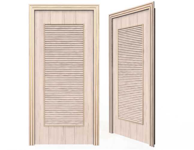 Carved Door Blinds 04 3D Print 499965