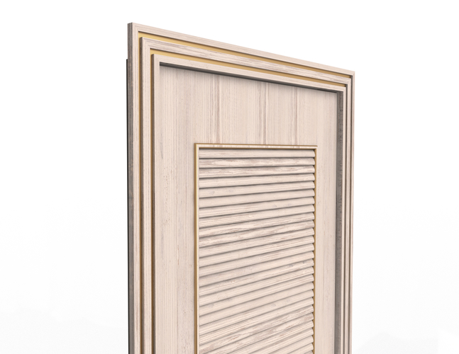 Carved Door Blinds 04 3D Print 499967