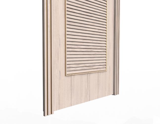 Carved Door Blinds 04 3D Print 499969