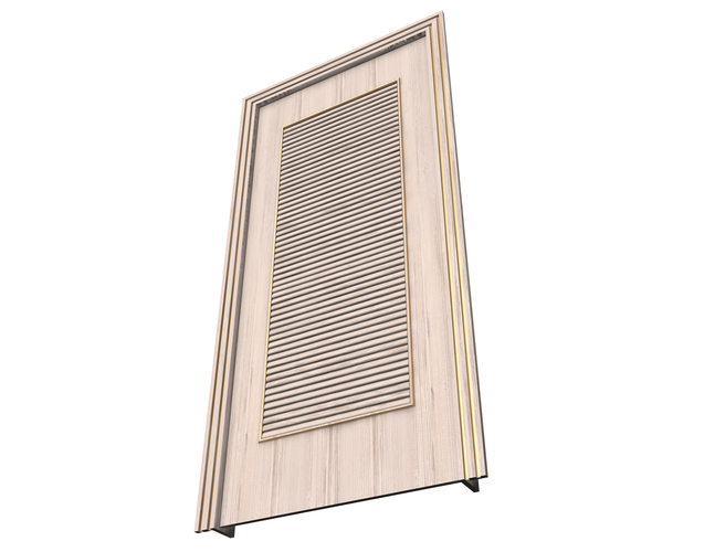 Carved Door Blinds 04 3D Print 499970