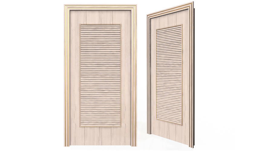 Carved Door Blinds 04 3D Print 499971