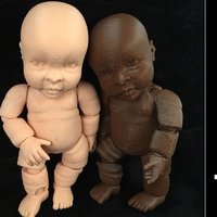 Realistic Articulated Miniature Baby Doll - One Piece - Thumbnail 3