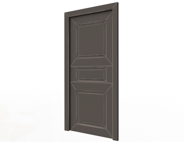 Carved Door Classic 06 3D Print 500037