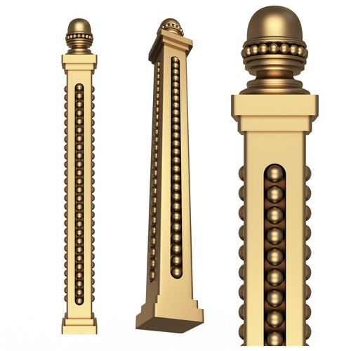 Classic Baluster 03 3D Print 500064