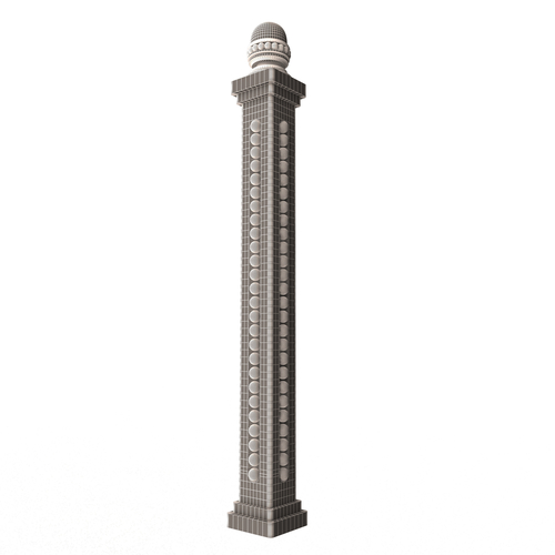 Classic Baluster 03 3D Print 500072