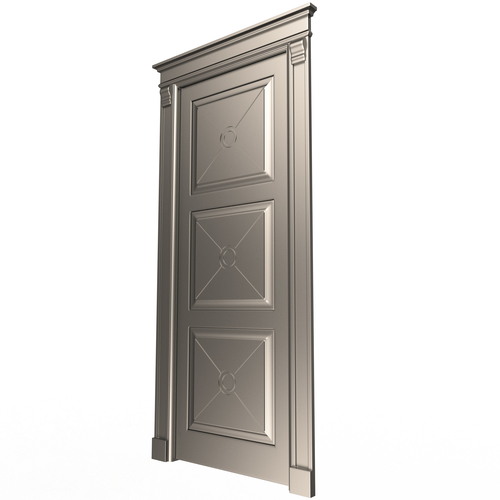 Classic Door 07 3D Print 500079